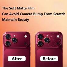 1pc Lens Base Protector Film For PhoneDUO/18 Pro Max/18 Pro/17 Pro Max/17 Pro/17 Air, Fully Transparent Protection, Scratch-Resistant And Durable, Easy Installation, Camera Lens Protector Sticker - Clear - View 8