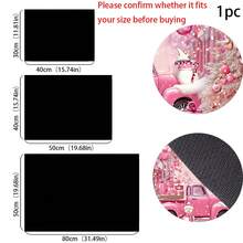 (Hot !!) 1pc 2D Printed Flat Stove Protector Mat, Rubber Non-Slip Heat-Resistant Stove Cover Pad, Suitable For Induction Cooktop, Glass Cooktop, Multi-Functional Scratch-Resistant Mat, Best Choice For Oven, Washing Machine, Dryer, Kitchen Decor. - Multicolor - View 8