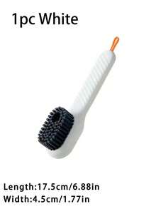 1pc Shoe Brush, Plastic Clothing Cleaning Brush, Household Cleaning Tool - Multicolor - View 20
