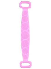 Silicone Back Scrubber Bath Strap With Dual‑Sided Massage Nubs, Long Handheld Body Exfoliating Shower Belt, Bath Washer For Full Body Skin Cleaning - Multicolor - View 12