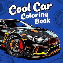 Libro para colorear de carreras de derrape para adultos, páginas para colorear de coches JDM modificados geniales, libro de actividades para aliviar el estrés, regalo de cumpleaños ideal para entusiastas de las carreras - Varios estilos - Ver 11