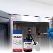 1pc Microwave Oven Interior Repair Paint, Covers Small Scratches And Minor Dents On Inner Walls, Suitable For Heat-Resistant Microwave Environments, Creates Uniform Inner Wall Surface, Presents Clean White Appearance, Appliance Refurbishment, Scratch And Paint Loss Repair Coating, Stable Film Formation For Cavity, Home Application, Metal Repair Paint For Fixing Microwave Surface Scratches And Gaps, High-Temperature Resistant Enamel Paint Suitable For Refrigerators, Metal Surfaces, Dishwashers, Dryers, Microwaves. Top Choice For Halloween And Christmas - Multiple Styles - View 3