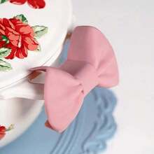 Silicone Bow Handle Holder - Pink, Heat-Resistant Non-Slip Handle Suitable For Cast Iron Skillet And Most Cookware - View 13