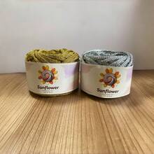 30m Hand-Knitted Thread, Suitable For DIY Handmade Crochet Bag Thread, Gift Packaging And Christmas Decoration Accessories, Crochet, Lace And Home Decor - Handicrafts And Holiday Projects, Home Decor Can Be Used For Christmas Decoration Making - Multicolor - View 11