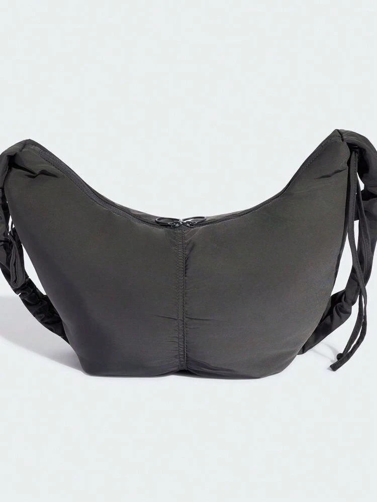 Adidas Women's W MH SH Bag Shoulder Bag KH4510 - Black - View 1
