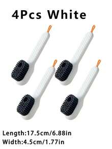 1pc Shoe Brush, Plastic Clothing Cleaning Brush, Household Cleaning Tool - Multicolor - View 16