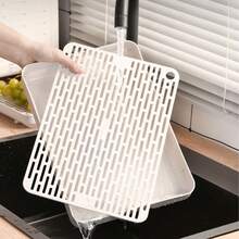 Corner Grated Small Pet Litter Box (Hollow Grate Separates Urine), Detachable And Easy To Clean Pet Toilet, Suitable For Rabbits, Guinea Pigs, And Other Small To Medium Pets, All-Season Use - White - View 9