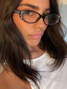 Glasses (With Storage Bag), Lightweight And Comfortable, No Pressure On The Bridge Of The Nose For Long-Term Wear, Suitable For All Face Shapes, Skin Tones And Outfits, Unisex, Great Gift For Holidays - Glasses - View 6
