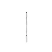 1pc Crescent Moon Shaped Mixing Palette With Scraper, Suitable For Nail Art, Beauty And Makeup, Cosmetic Mixing Tool - Silver - View 9