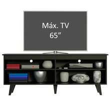 MADESA Television Stands & Entertainment Centers - Black - View 4
