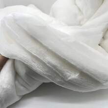 1pc Imitation Silk Filling Filter Snow Washable High Elastic Down Composite Lining Clothing Quilt Quilt Core Home Textile Use Silk Soft Clothing Home Textile Filling Flat Washable Polyester Imitation Silk - A - View 3