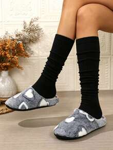 1 Pair Vertical Striped Slouchy Over-The-Knee Socks, Matching Long Boots Socks, JK Fashion Girl Style, Y2K Style, Daily Wear - Multicolor - View 5