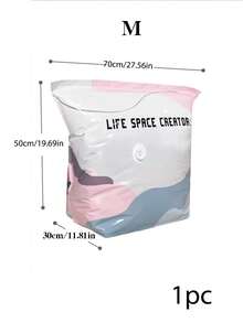 2026 No-Pump 3D Vacuum Storage Bags, 80% Compression Rate, Extra Large Capacity, 3D Roll-Up Vacuum Seal Bags, Upgraded Large Capacity Compression Storage Bags, Suitable For Bedding, Clothing, Blankets, Oversized Bedding, Travel Storage Cubes - Multicolor - View 8
