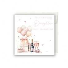 Funny 30th Birthday Cards, Birthday Card For Daughter, Rose Gold Champagne& Balloons, 30th Gifts, Happy Birthday - Multicolor - View 10