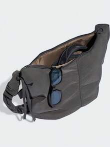Adidas Women's W MH SH Bag Shoulder Bag KH4510 - Black - View 6