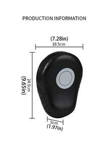 2 Buah Sarung Tinju Tahan Lama - Bantalan Tinju Genggam yang Dirancang Secara Ergonomis, Desain Melengkung dan Tebal, Tahan Benturan dan Aus, Penyerapan Guncangan dan Ketahanan yang Kuat, Nyaman dan Bernapas, Mengurangi Pengap, Ringan dan Fleksibel, Dengan Desain Target Tengah untuk Membantu Meningkatkan Kelincahan dan Akurasi Latihan Tinju. - MultiWarna - View 3