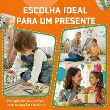 Cubo Mágico 3x3 Labirinto com Esfera, Brinquedo Educativo de Raciocínio Espacial, Quebra-Cabeça Desafiador para Crianças, Presente de Volta às Aulas - / - Visão 9