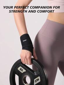 1pc Adjustable Breathable Wrist Support, Neoprene Material, Unisex Wrist Brace - Multicolor - View 3