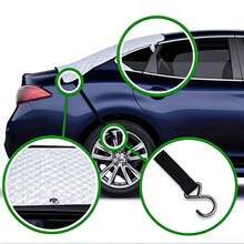 Car Rear Windshield Snow Cover, Thickened Rear Window Frost Guard With Elastic Hook, Windproof Protectors - K - View 5