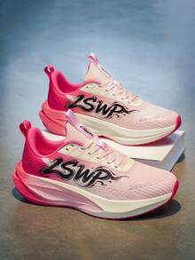 Women's Running Shoes, Built-In Carbon Plate, Marathon Running Shoes, Suitable For Daily Exercise, Casual Sports, Gym, Marathon - Pink - View 10