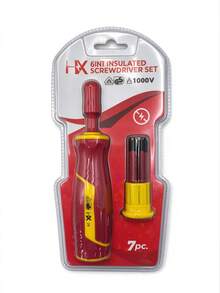 Set Obeng Magnetik dengan Mata Obeng Magnetik CR-V, Kit Alat Perbaikan, Desain Ringkas Cocok untuk Ruang Sempit, Perbaikan Rumah/Mobil | Hadiah Terbaik - A - View 12