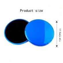 4pcs Sliding Disc Coordination Training Fitness Slip Pads, Round Yoga Gliders For Leg Muscle Workout - Multicolor - View 6