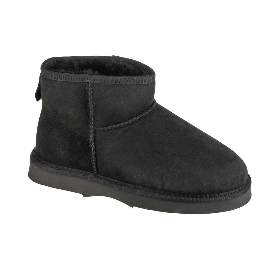 بوت شتوي نسائي EMU Australia Sharky Micro W12548-BLAK باللون الأسود - الأسود - مشاهدة 1