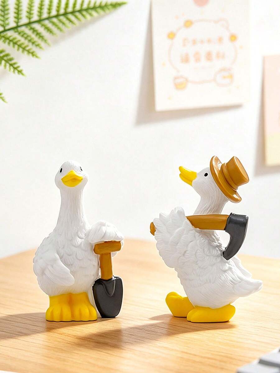 1 buah Bebek Minum Air Gaya Pedesaan, Aksesori Dekorasi Taman DIY, Ornamen Meja Mobil Mini, Dekorasi Taman, Patung Kreasi Lanskap Mikro, Cocok untuk Acara, Pesta, Dekorasi Liburan, Dekorasi Rumah Musim Gugur, Dekorasi Kamar - Berbagai gaya - View 1