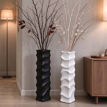 Creative Plastic Vase-Suitable For Home Decor, Dining Table Centerpieces, And Living Room Entryway Accents - A - View 10
