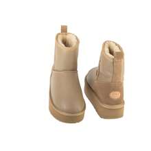EMU Australia Stinger Mini W13189-SAND Womens, Red Winter Boots - Red - View 5