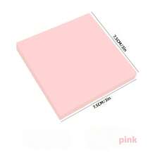 6 Packs Morandi Color Sticky Notes, 7.5 X 7.5 Cm (3 X 3 Inches), Suitable For Home, Office And Notebooks, 50 Sheets Per Pack - one-size - View 12