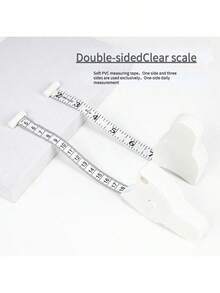 Portable Automatic Locking Soft Tape Measure,Retractable One-Click Waist Measuring Tape, MetricAnd Imperial Dual-Sided, Suitable For Weight LossTracking, Waist/Hip/Chest Measurement, Fitness BodyMeasurement And Home Sewing - A - View 6