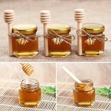24 Pack 45ml Round Mini Glass Jars With Gold Screw Lids, Reusable Small Glass Storage Containers For Spices, Herbs, Jam, DIY Crafts, Boho Wedding & Party Favors, Home Decor - Gold - View 9