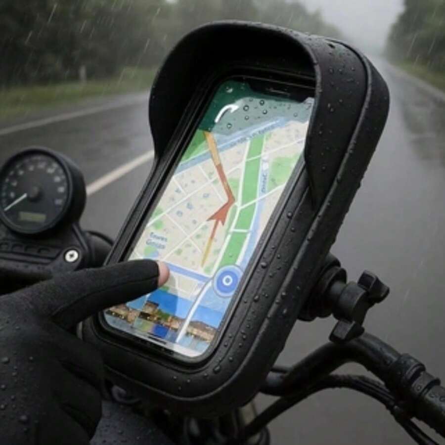 Waterproof Phone Holder, Sturdy And Durable Construction, Long-Lasting Use Without Deformation, High Cost-Performance Product - A - View 1