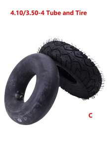 4.10/3.50-4 Inner & Outer Tire 410/350-4 Pneumatic Electric Scooter Tire, Cart Accessories - 4.10/3.50-4 - View 28