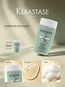 Kérastase Specifique Bain Divalent 洗髮精 80ml，適用於油性頭皮與乾枯髮尾的平衡洗髮精，深層清潔與控油，旅行裝 - 洗髮水 - 查看 5