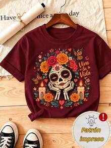 Women T-Shirts - Burgundy - View 7