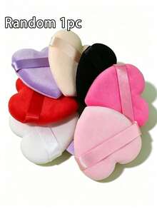 10pcs Heart-Shaped Makeup Sponges, Suitable For Wet/Dry Use, Soft And Elastic Pink Blending Sponges, Dual-Use For Foundation And Base Makeup, Suitable For Normal Skin, Beginner-Friendly Makeup Tool, 1pc - Multiple Styles - View 11