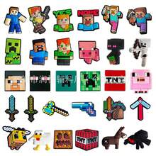 Hasbro Minecraft Shoe Charms Cartoon PVC Soft Rubber Shoe Buckles DIY Accessories For Clogs And Shoes - Multiple Styles - View 1