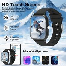 260mAh New Full Touch HD Fashion Smart Watch, Supports Wireless Calling Function, Multi-App Notifications, Compatible With Android And IOS Phones - Multicolor - View 5