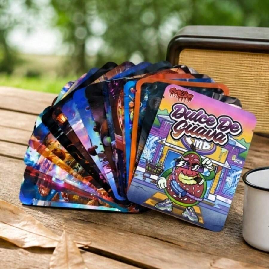 Random Pattern 5pcs-50pcs/3.5g Film Bags, Creative Design Color Printed ...