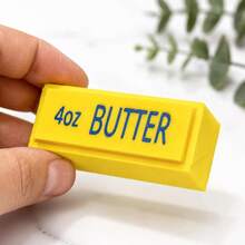 Popular Butter Block Clicker, Crisp Clicking Sound Stress Relief Toy, Portable Pocket-Sized Fidget Gadget, Office Desk Mood-Soothing Creative Trinket, Boredom Buster, Creative Decor - Multicolor - View 4