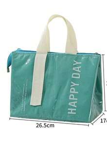 Dopamine Lunch Bag Large Capacity Thickened Insulated Lunch Box School Student Office Worker Essential Outdoor Picnic Lunch Bag - Multicolor - View 6