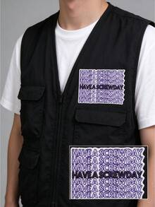 1pc/2pcs/4pcs/5pcs/6pcs Have A Screwday Patch Houston Music Pride Embroidered Iron On - Multicolor - View 5