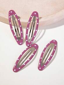 20/10/5pcs Girls Water Drop Hair Clips, Colorful BB Clips, Cute Hair Accessories, Top Clips, Forehead Side Bangs Clips, Side Clips For Daily Use - Multicolor - View 7
