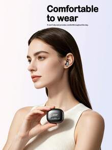 Earbud Nirkabel Bluetooth In-Ear Acer OHR824, Dilengkapi dengan Casing Pengisian Daya Mini Portabel Kapasitas Besar 400mAh, Desain Ringan, Menggunakan Teknologi Bluetooth V6.0 untuk Pemasangan Cepat, Koneksi Stabil, dan Efek Suara Stereo Surround yang Imersif - View 4