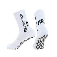 1/3/4 Pairs Unisex Non-Slip Sports Socks, Breathable, Suitable For Running, Hiking, Cycling, Gym, All Seasons - Black - View 12