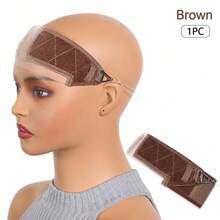 Adjustable Invisible Wig Grip Headband, Velvet Non-Slip Lace Wig Fixing Band, Transparent Wig Securing Band, Wig Tool For Lace Frontal Wigs - View 9