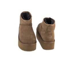 EMU Australia Stinger Micro Flatform W13082-CORI Women, Green Winter Boots - Green - View 5