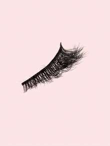 10 Pairs 14mm Long Criss-Cross False Eyelashes - Black - View 4